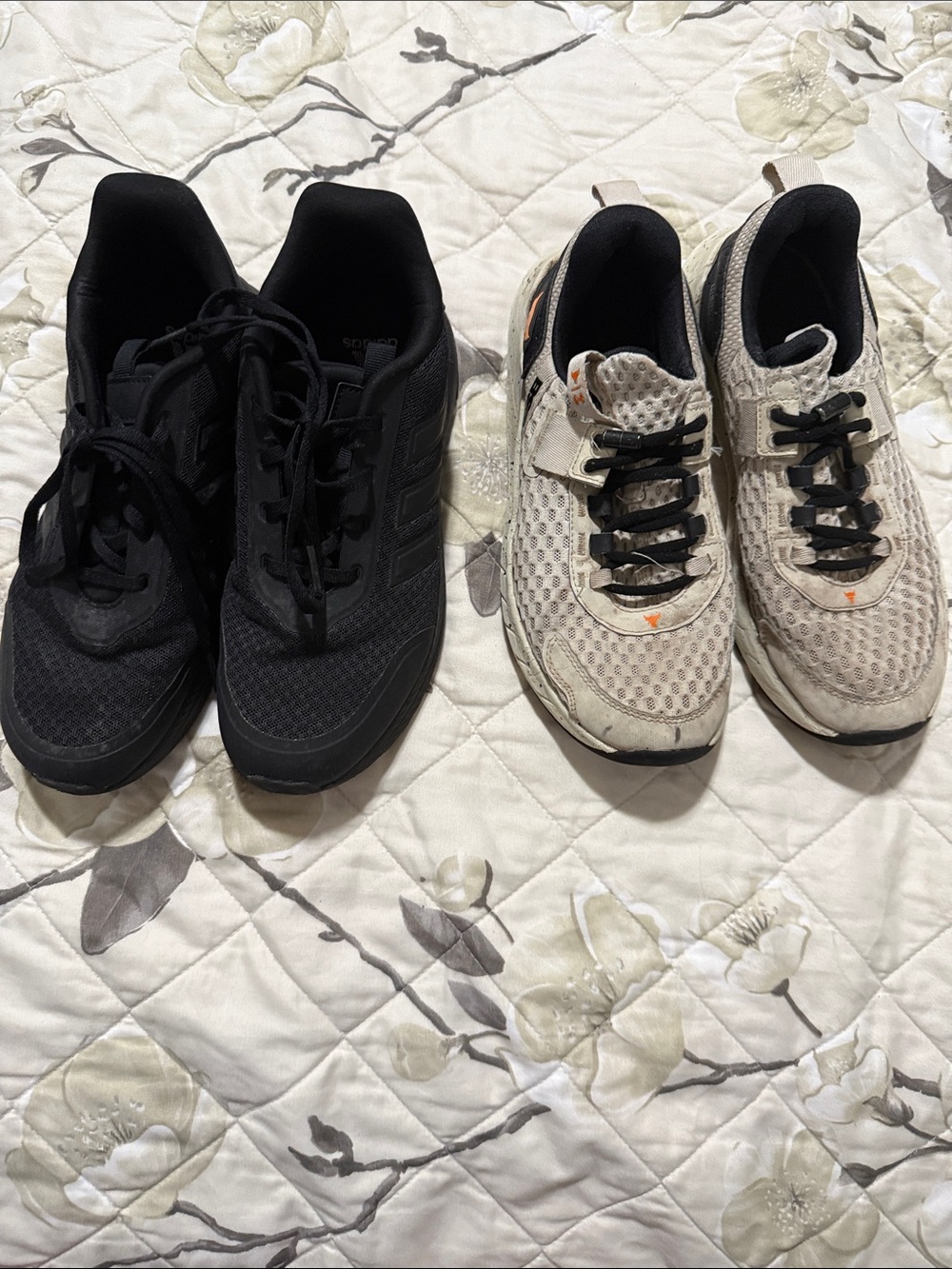Boys shoe lot. Adidas and under armour boys shoes